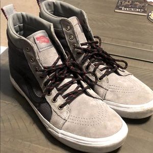 Scotchgard high top vans